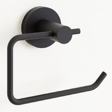 Euro Black Wall Mounted Pin Toilet Roll Holder